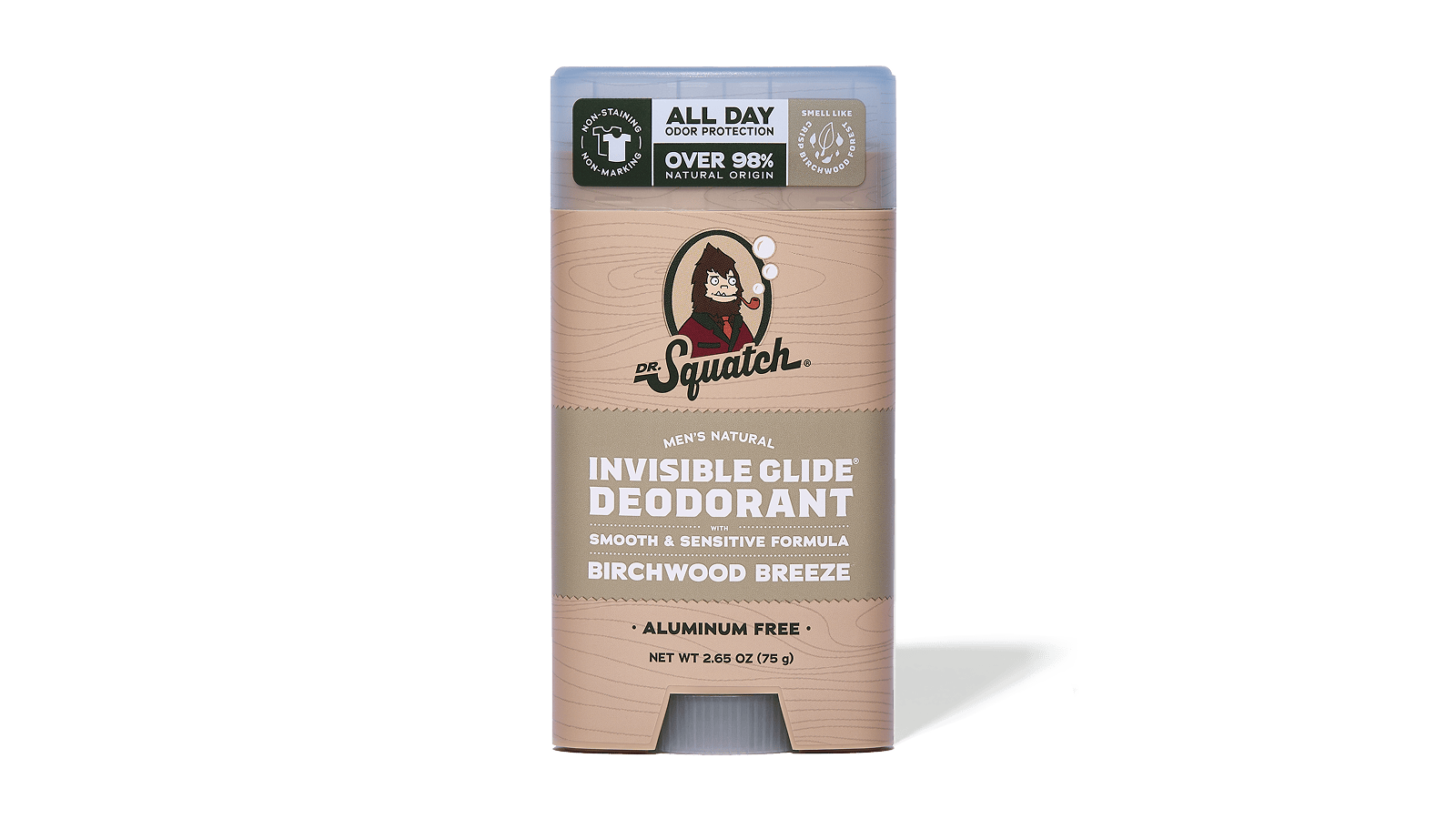 Birchwood Breeze Invisible Glide Deodorant - Smooth Clean Shield