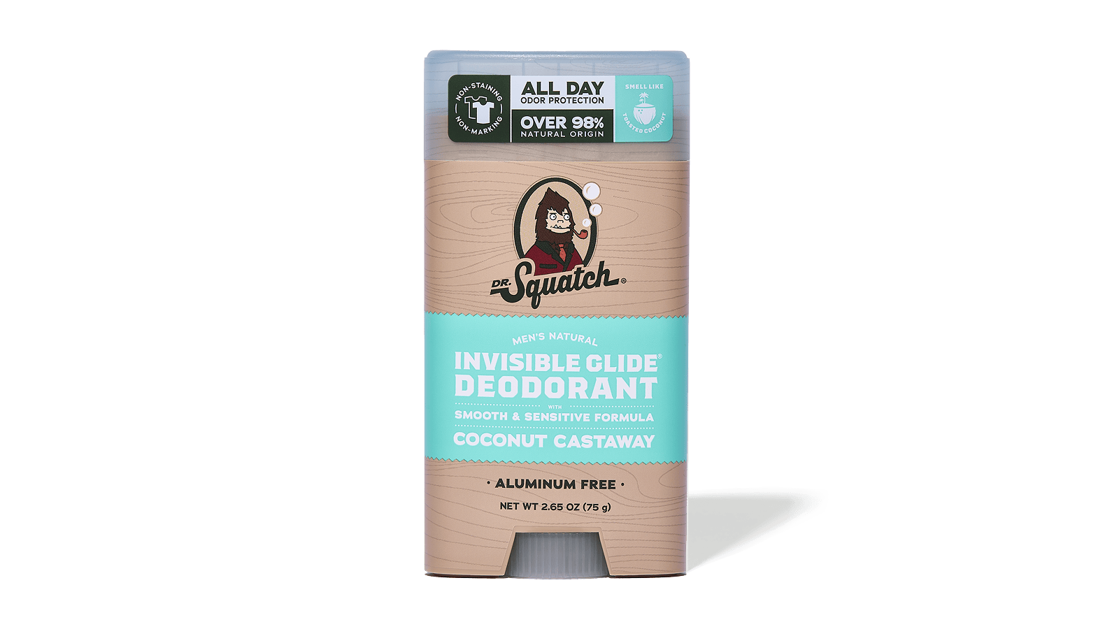 Coconut Castaway Invisible Glide Deodorant - Simple Outdoor Fresh