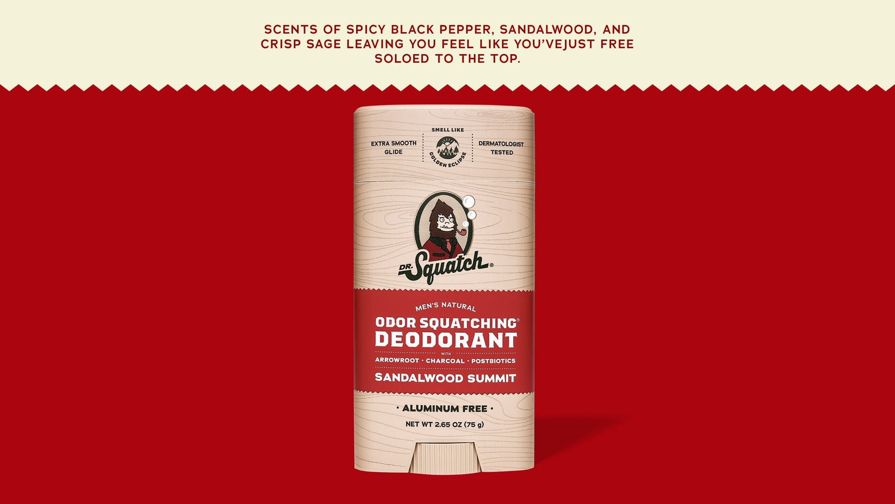 Sandalwood Summit Deodorant - Bright Clean Shield