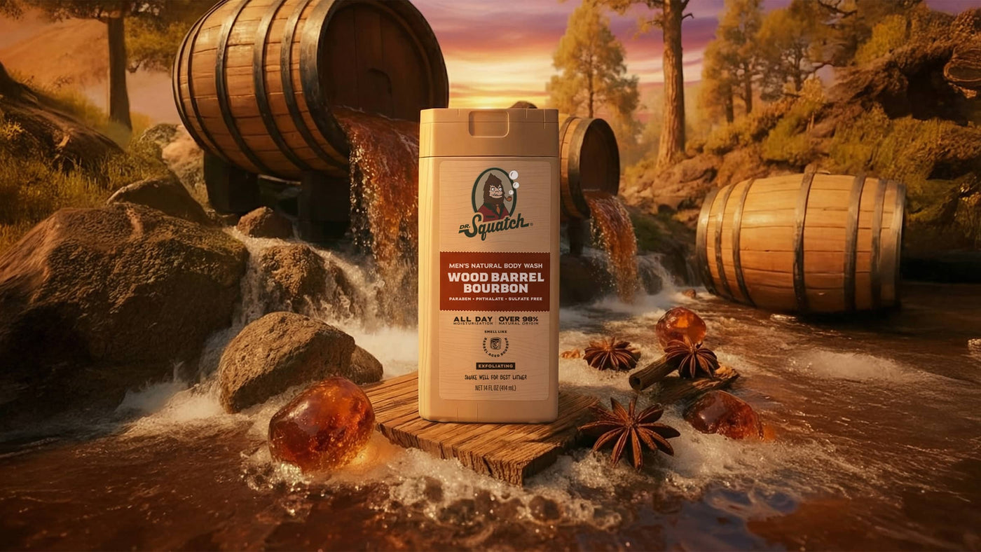 14 oz Wood Barrel Bourbon Body Wash - Smooth Ready