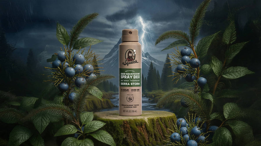 Sierra Storm Spray Deodorant - Cabin Ready