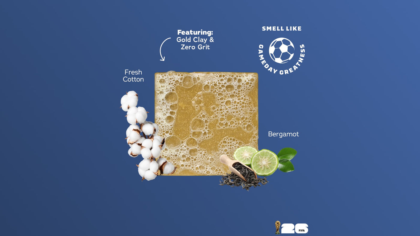 FIFA Golden Glory 3-Pack Bar Soap Bundle - Travel Hero Pack